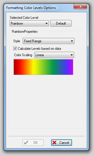 图 8.55  Contour Level Options (颜色层次选项)